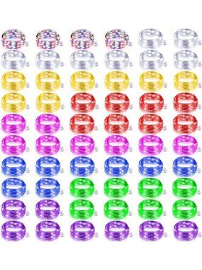 150 Pack Battery Operated LED Fairy Lights, Multi-Color, 3 Modes for Decor